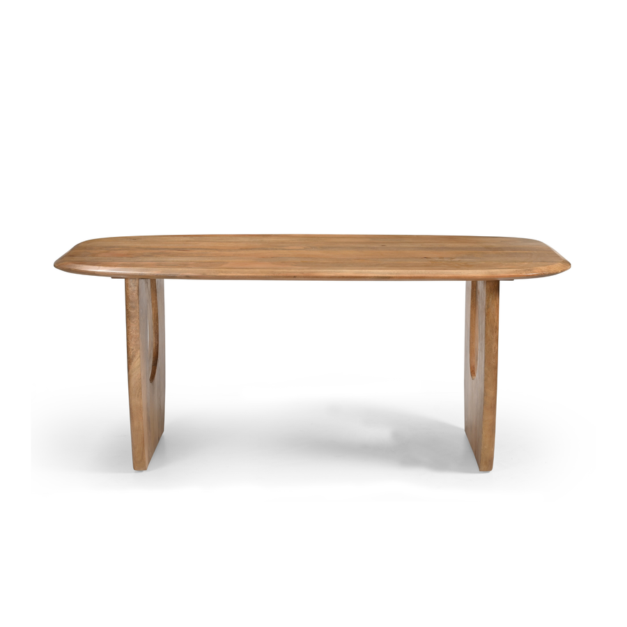 Mesa de comedor de madera de mango Aero 180x90x76cm Clau&Chloe