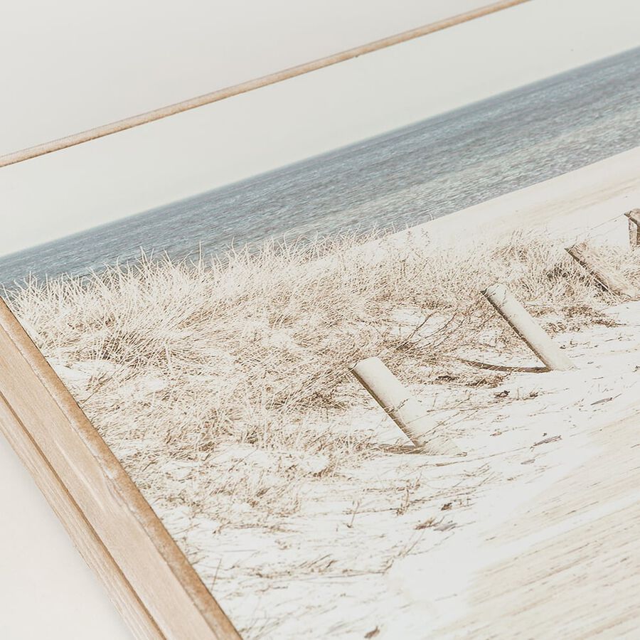 Tapa para contador de madera Playa