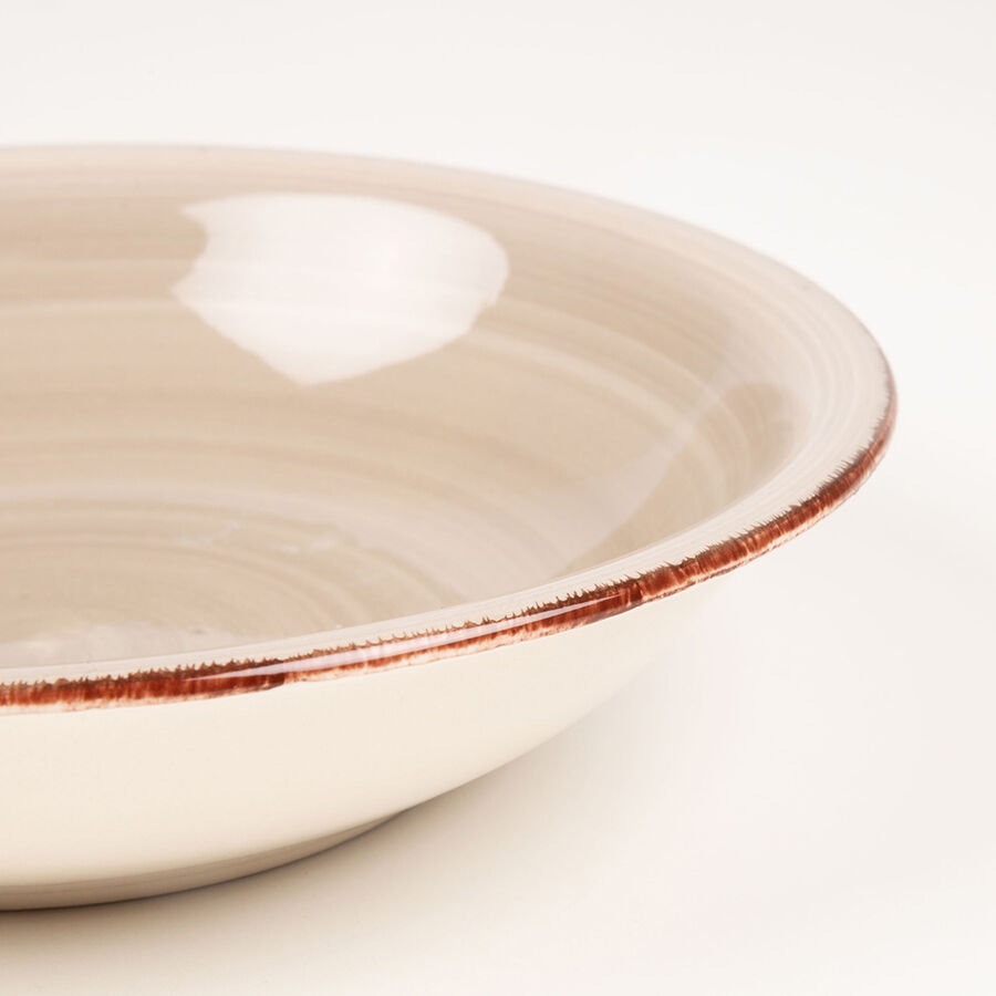 Vajilla de 18 piezas de gres gris Vita