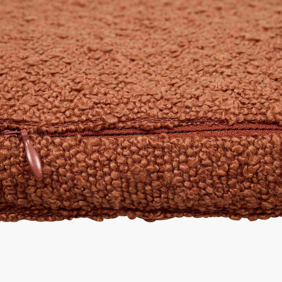 Cojin para silla de jard&iacute;n con velcro caoba Soreya 40x40cm