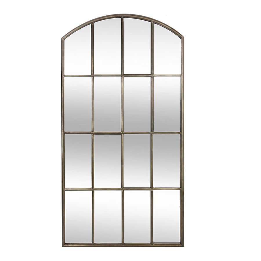 Espejo ventana negro 91x3x177cm