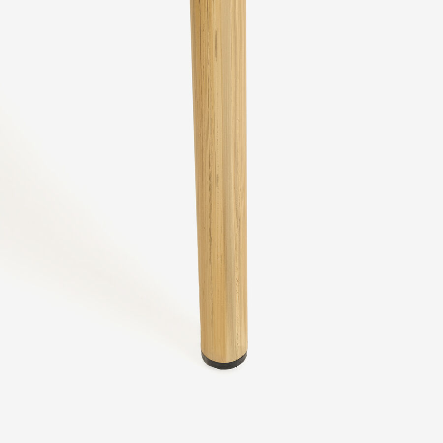 Silla de jard&iacute;n de aluminio y rat&aacute;n sint&eacute;tico Florida 56x60x78cm