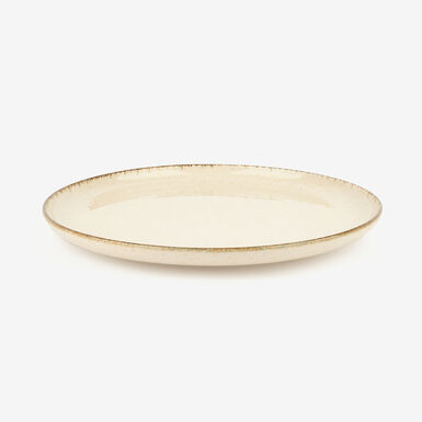 Vajilla de porcelana marfil Olite