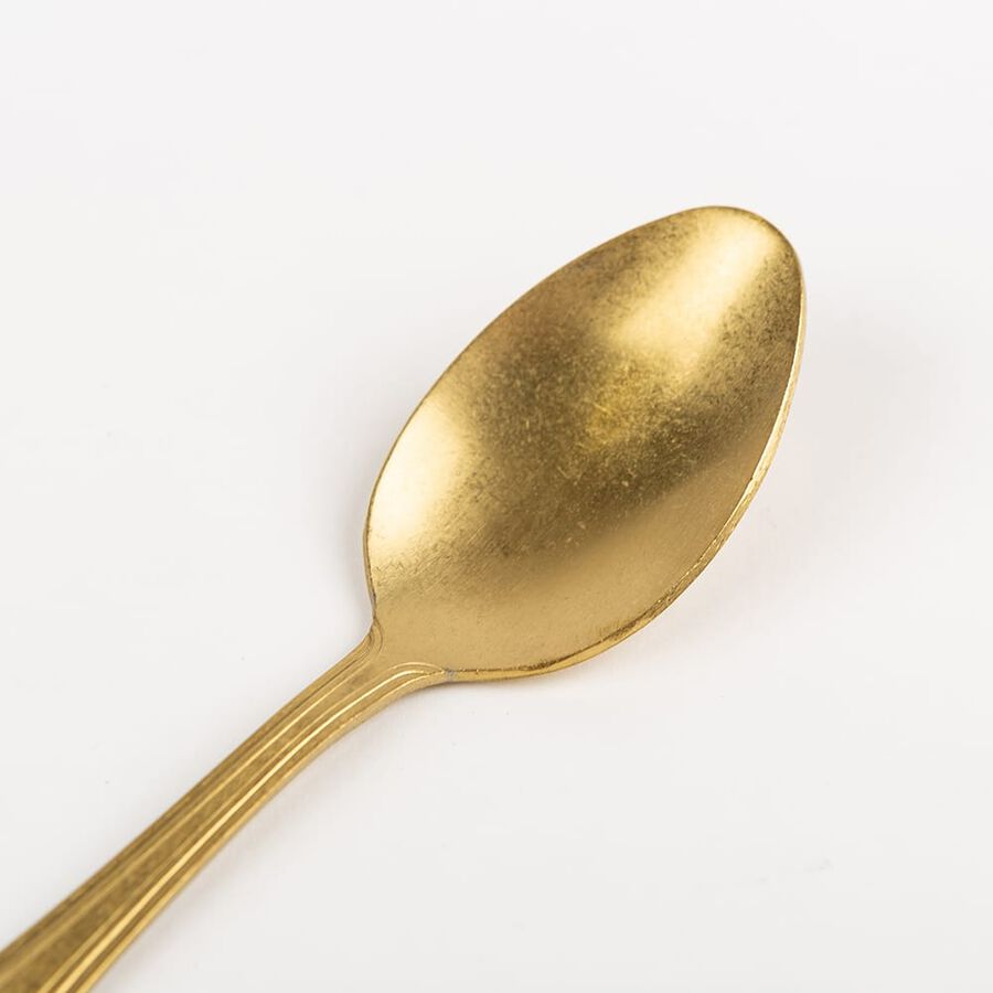 Set de 4 cucharas Excellent doradas