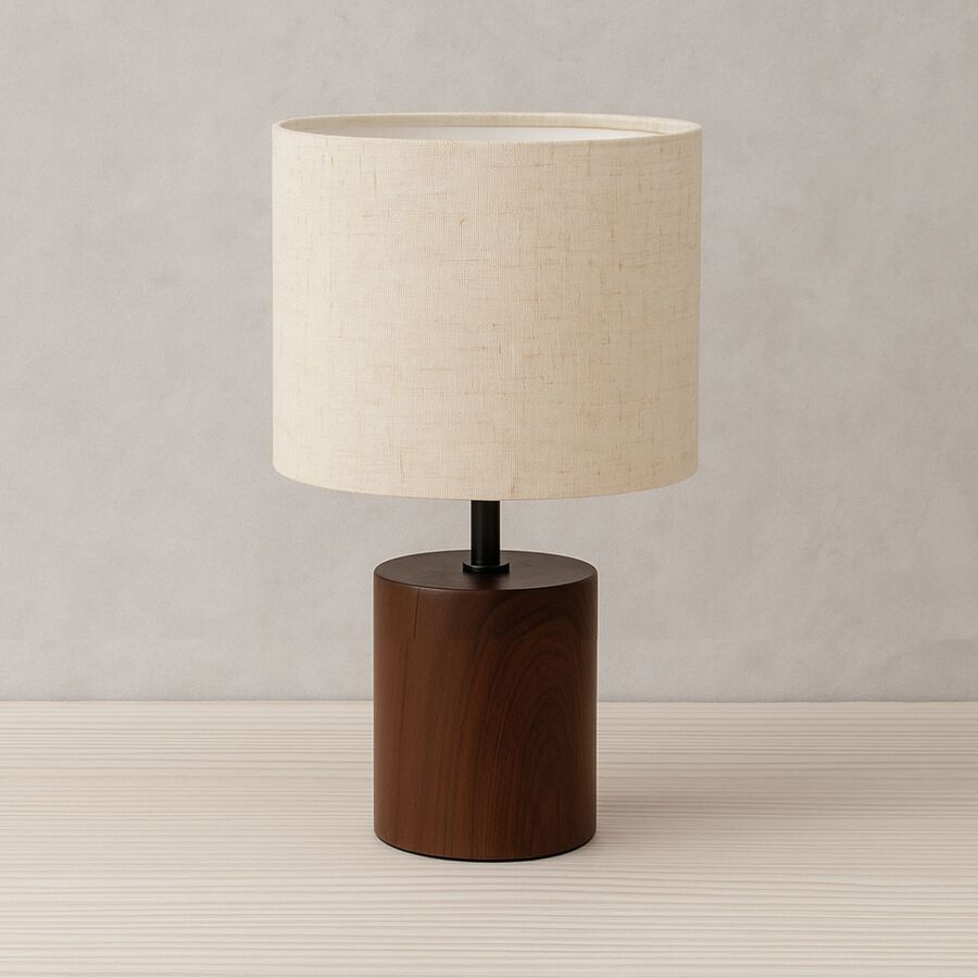 L&aacute;mpara de mesa de metal Mia &Oslash;18x30cm