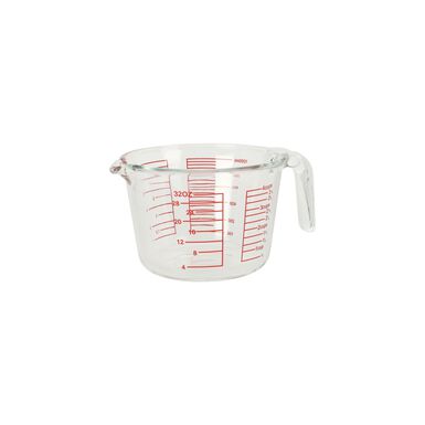 Vaso medidor de cristal 1L