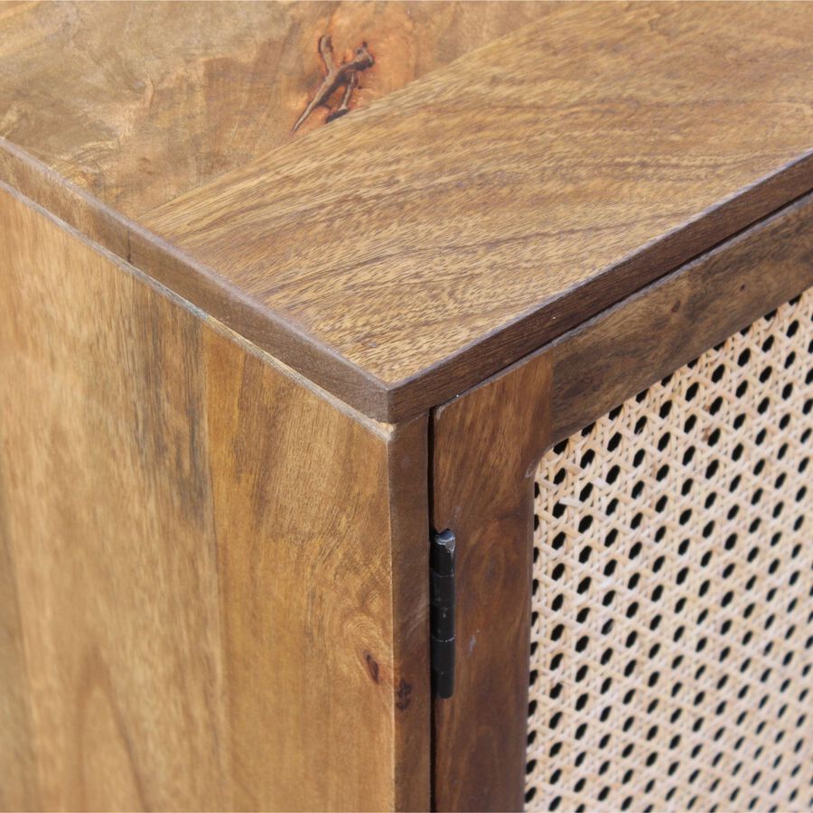 Mueble de televisión de madera de mango Merlín 175x45x57cm Clau&Chloe