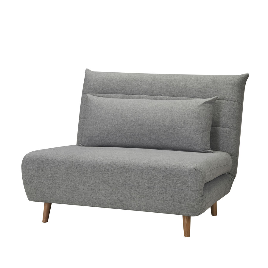 Sofá cama individual Gris 107x91x84cm Casa Viva