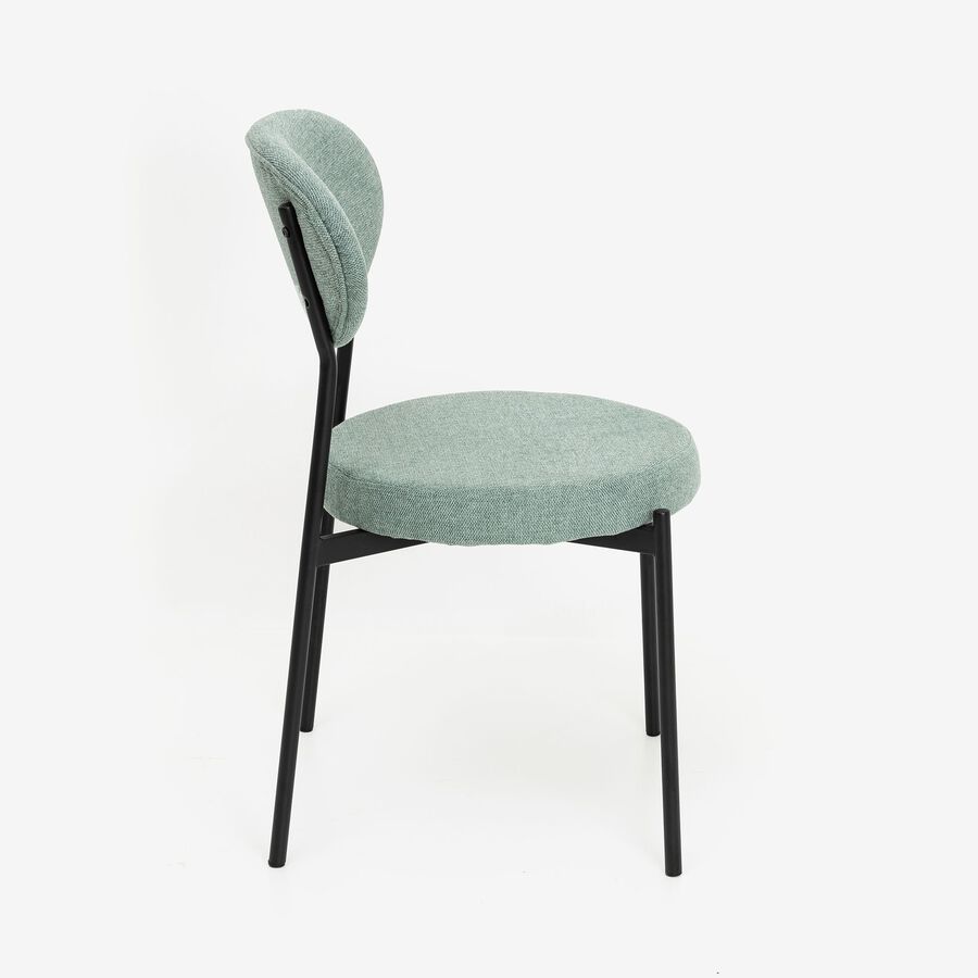 Silla de comedor verde agua Candela 49x53 Clau&Chloe