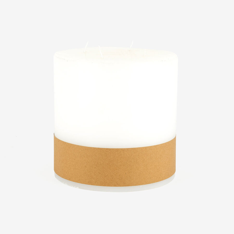 Vela de marfil Badia &Oslash;20x20cm