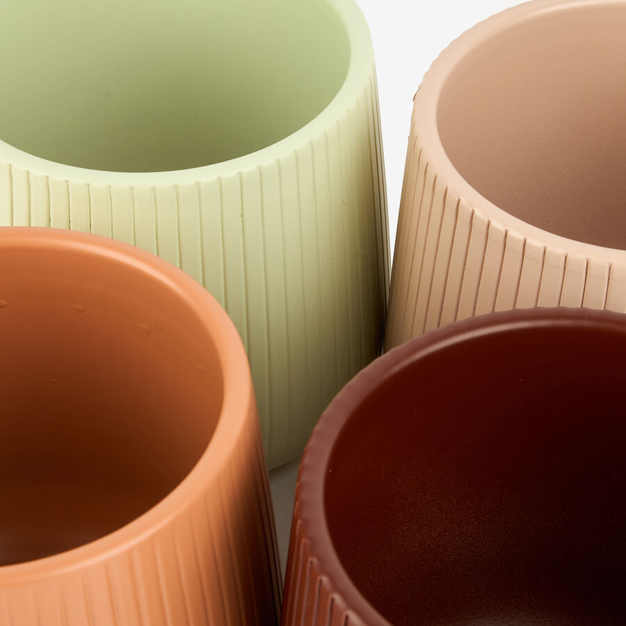 Macetero de cer&aacute;mica Aike &Oslash;14x14cm