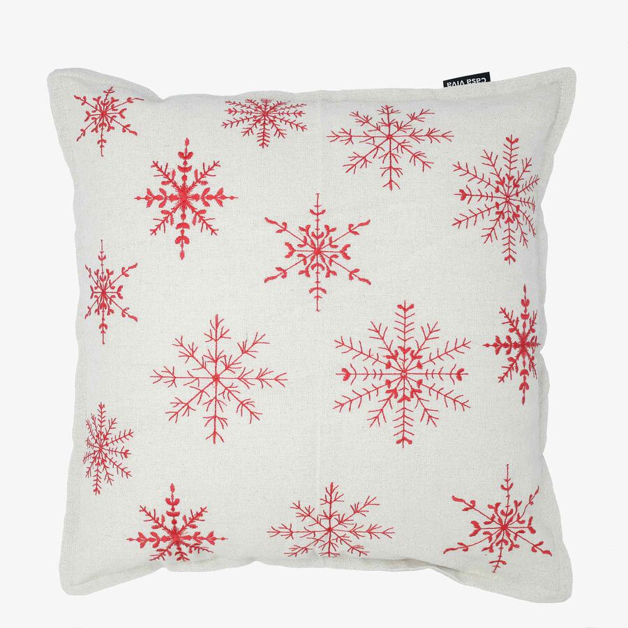 Funda de coj&iacute;n Copos Nieve 45x45cm