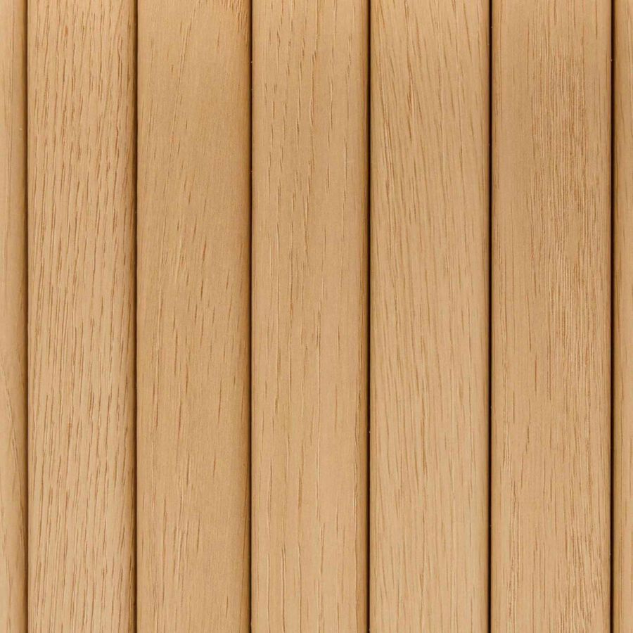 Mesa de comedor de madera efecto m&aacute;rmol Korel &Oslash;110cm