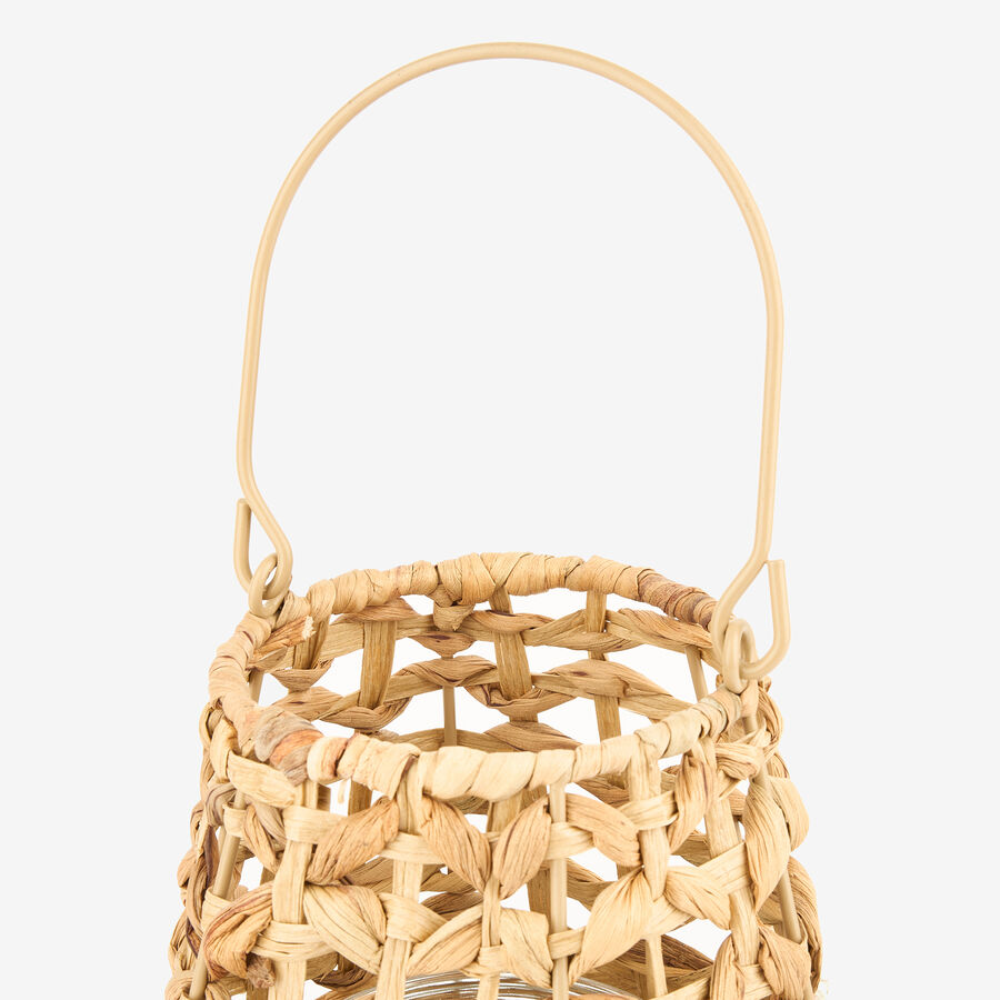 Farol de fibras naturales Fedik &Oslash;18x23cm