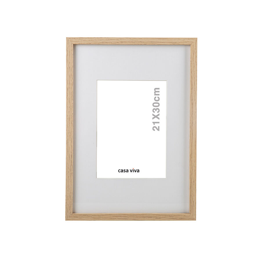 Marco de fotos madera 21x30cm