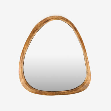 Espejo de pared de madera Abel 60cm