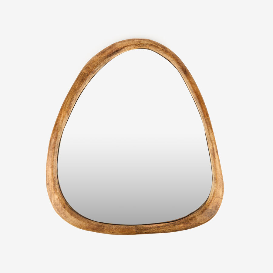 Espejo de pared de madera Abel 60cm