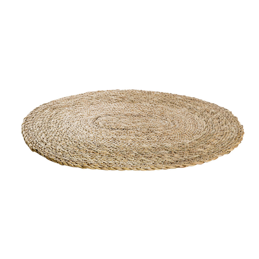 Mantel individual ovalado de mimbre Typha &Oslash;45cm