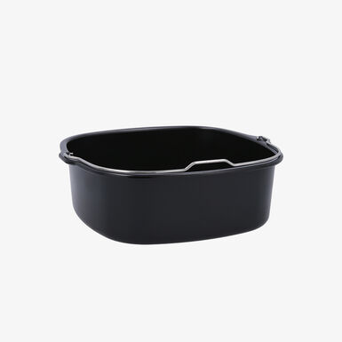 Molde cuadrado con asa de airfryer gris de acero