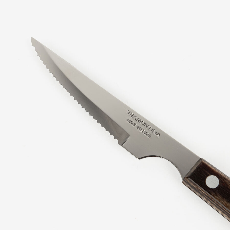Cuchillo de carne con mango madera 11cm