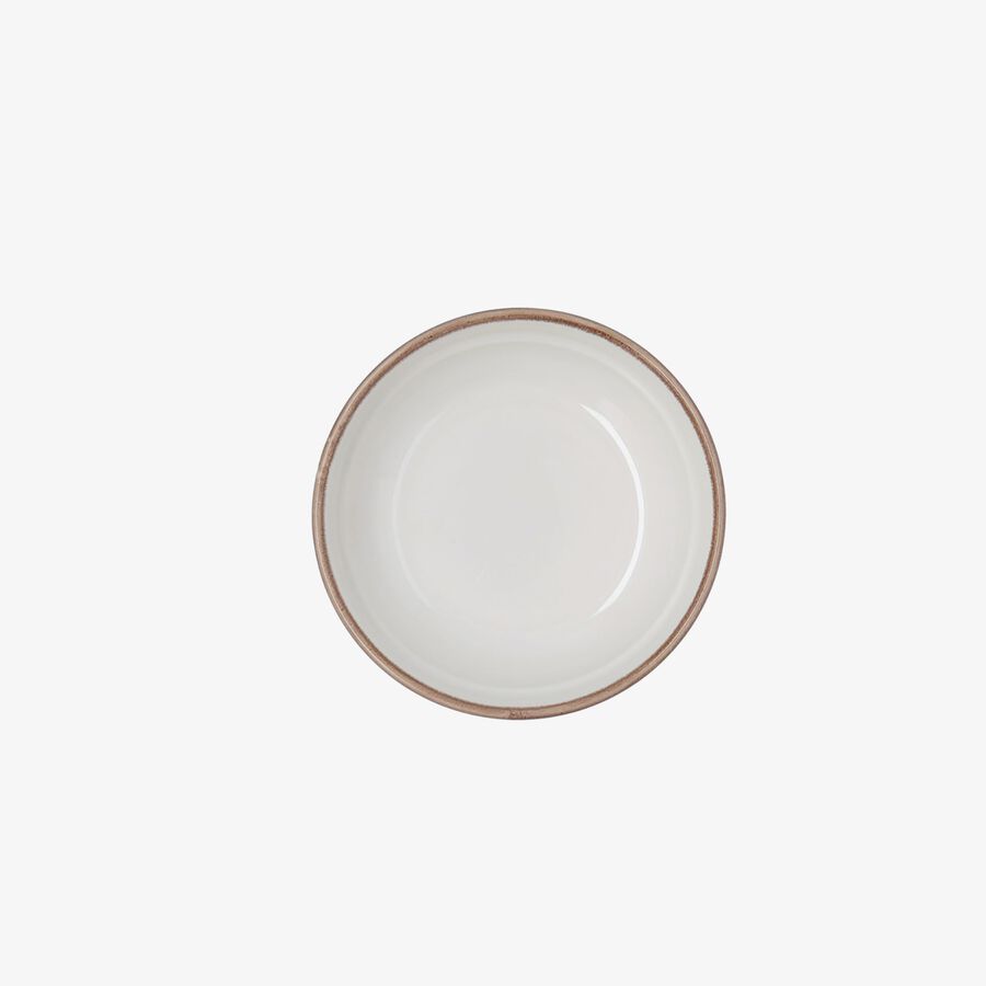 Bol apilable blanco de porcelana Pietra &Oslash;14cm