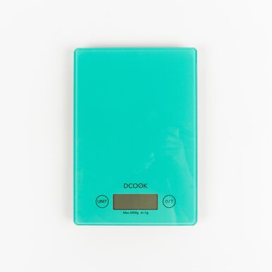 B&aacute;scula cocina de cristal DCook 24x17cm