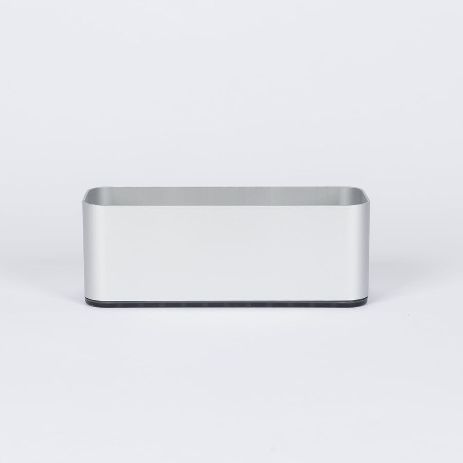 Soporte adhesivo de aluminio 17x6x6cm