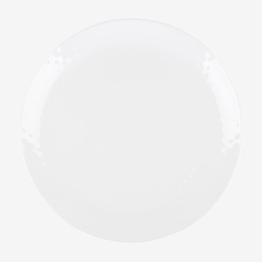 Vajilla de porcelana de 18 piezas blanca de arcopal Yelen