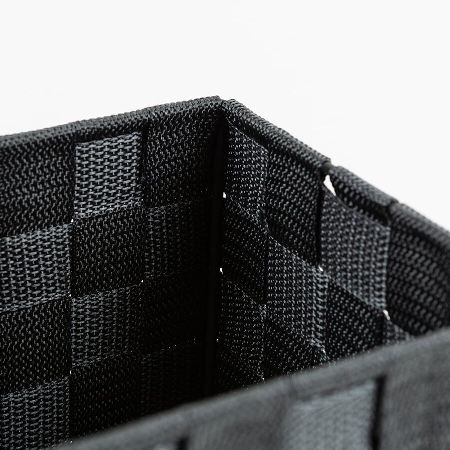 Set de 2 contenedores trenzados 15x23x11cm