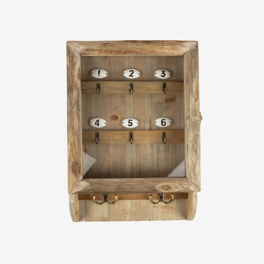Caja guardallaves de madera Croft 26x38cm