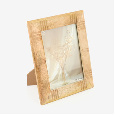 Marco de fotos de madera Lylia 15x20cm