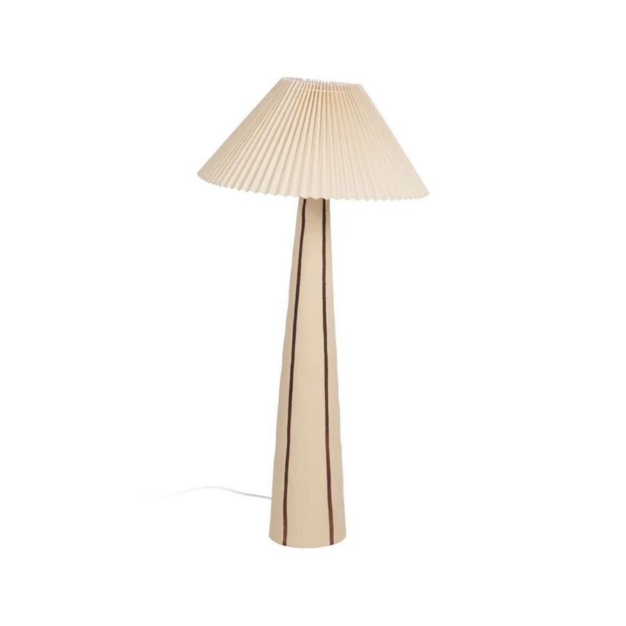 Lámpara de pie de cerámica Elena Ø53x103cm