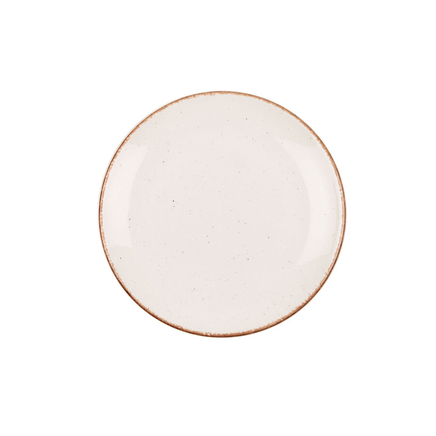 Plato de postre blanco Eo Side Ø21cm