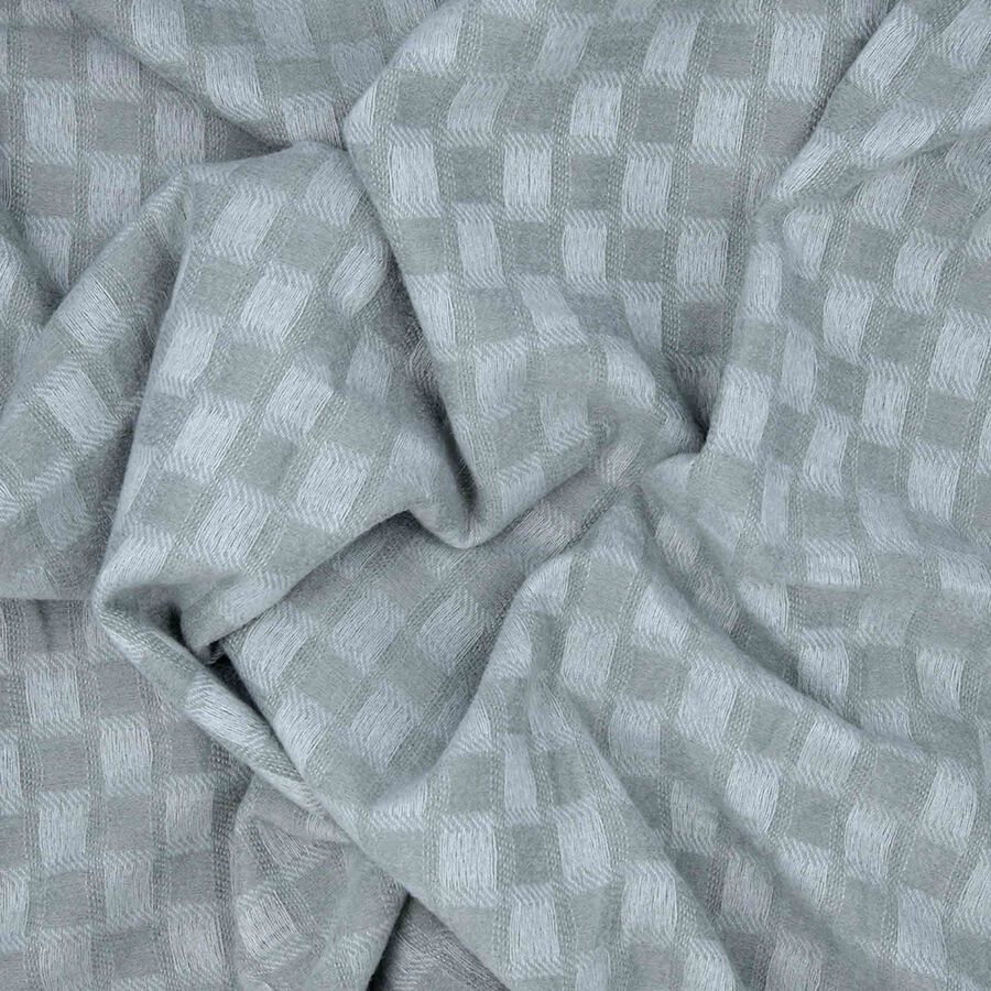 Manta efecto cashmere verde Tessal 130x150cm Clau&Chloe