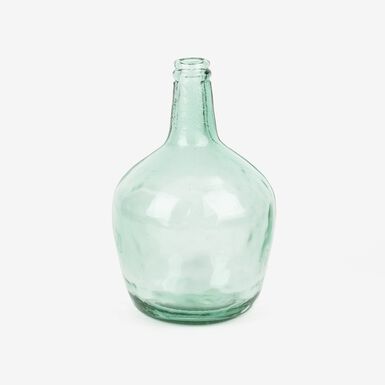 Jarr&oacute;n de vidrio recilado Mijas de 19 x 31 cm