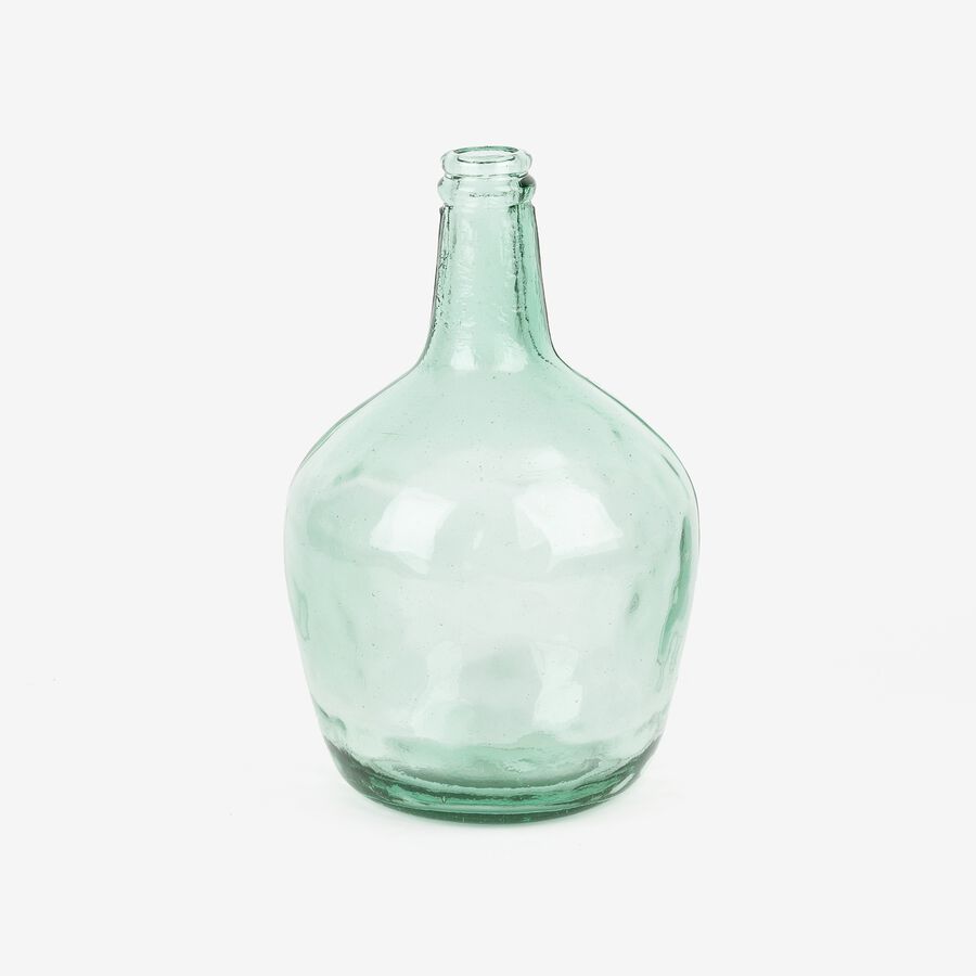 Jarr&oacute;n de vidrio recilado Mijas de 19 x 31 cm