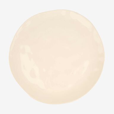 Plato llano de cer&aacute;mica blanco Posima &Oslash;26cm