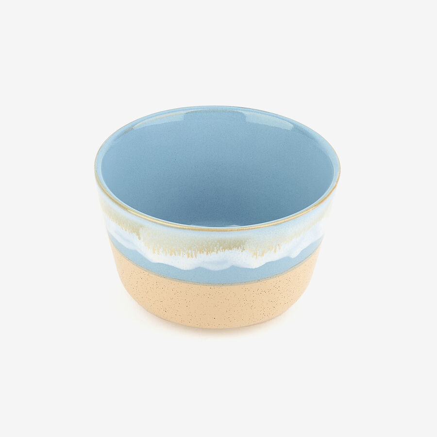 Bol de cer&aacute;mica azul Gosol 60cl &Oslash;13cm