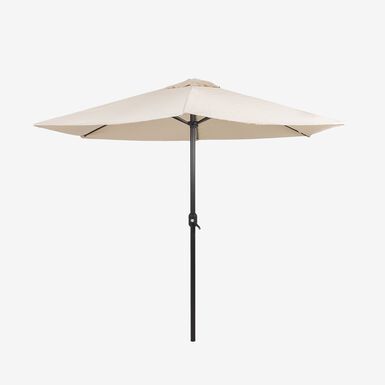 Parasol de aluminio color crema Arucas 3m