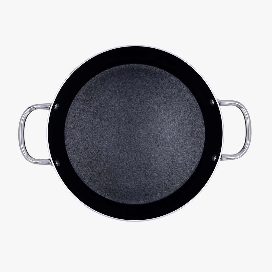 Tartera de arroz de aluminio Naturalia 28cm