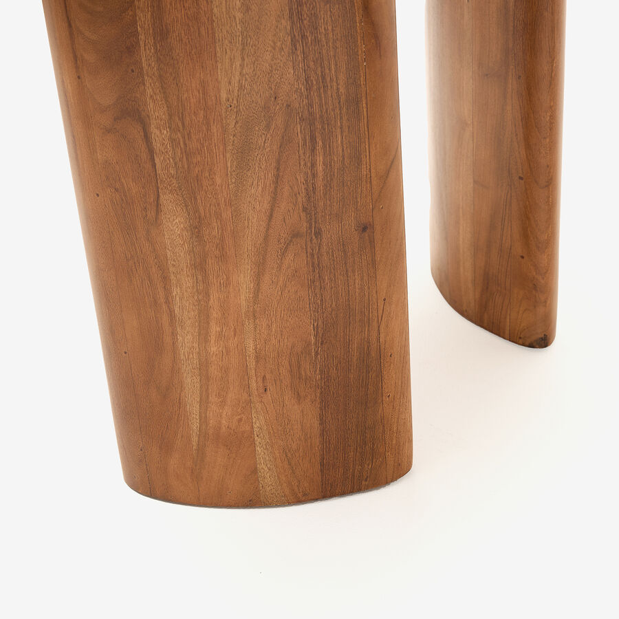 Mesa de comedor de madera acacia Napoli 200x100x76cm