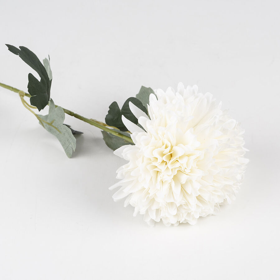 Flor artificial blanca Mun 56cm