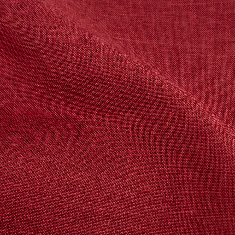 Mantel rojo con bordado Pueblo Navidad 150x250cm