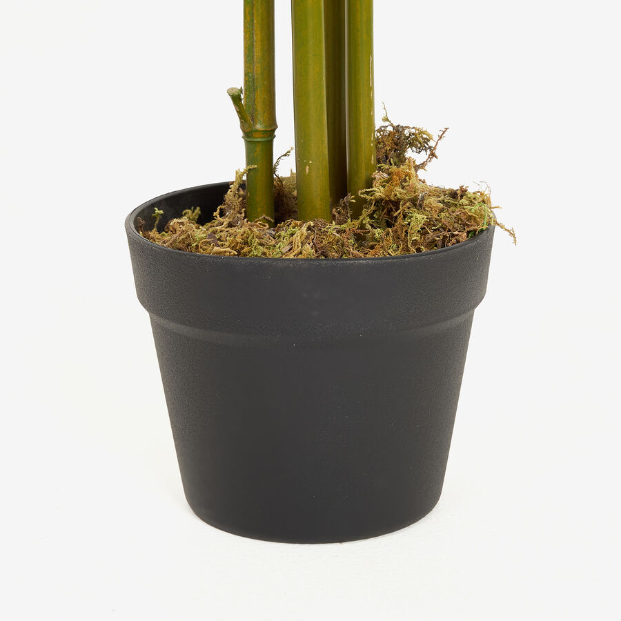 Planta artificial con maceta Bamb&uacute; 120cm