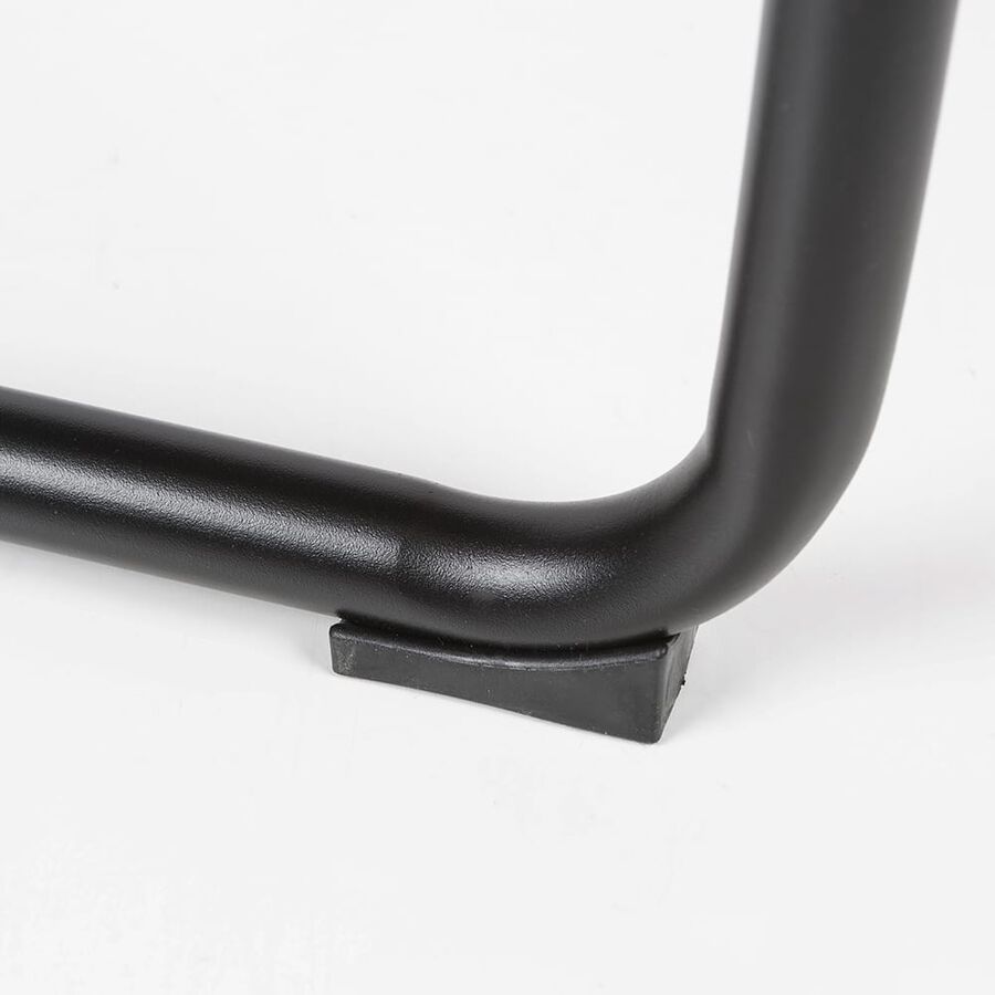 Silla de comedor de terciopelo amarillo Natalia 46x59x86cm