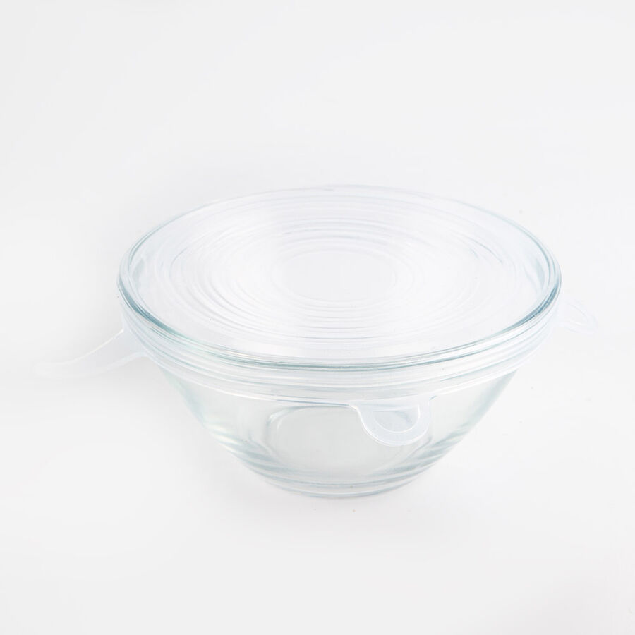 Set de 6 tapas de silicona reutilizables