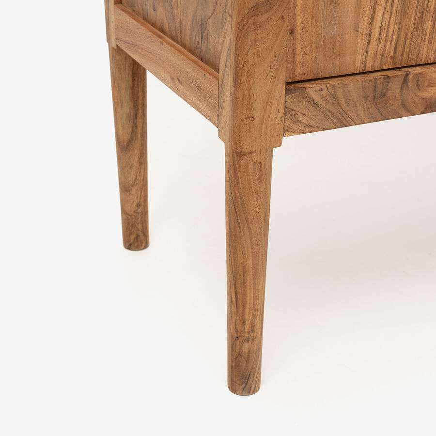 Aparador de madera de acacia Attic 160x45x78cm Clau&Chloe