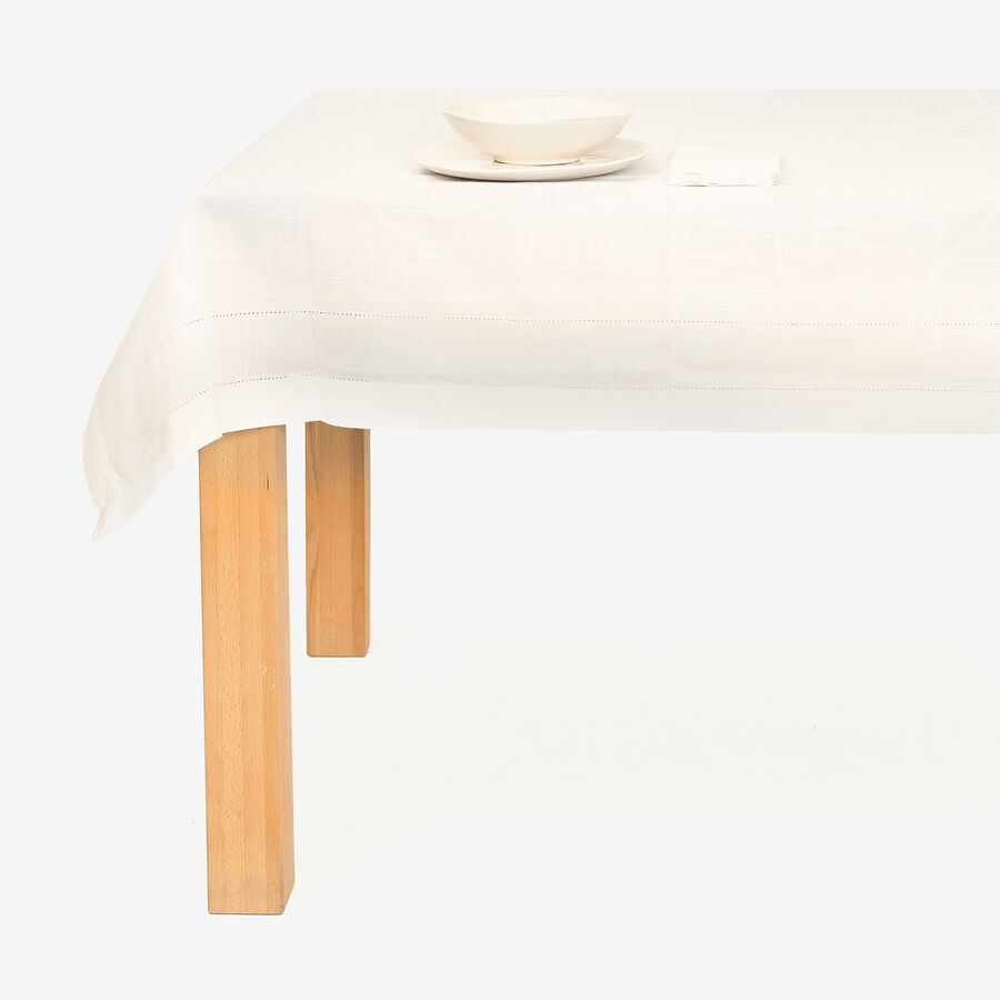 Mantel básico blanco 150x250cm