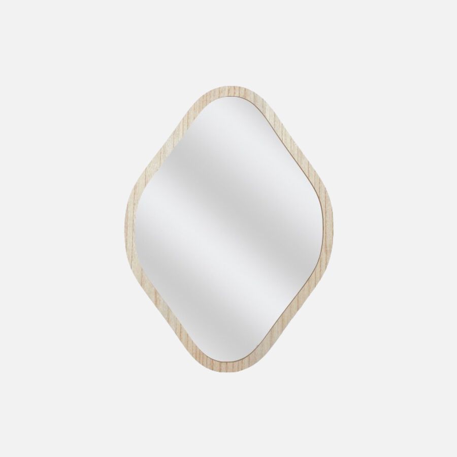 Espejo de pared con marco de madera 40x60cm