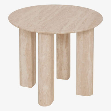 Mesa auxiliar de madera Elva &Oslash;50cm 